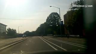 New bicycle lane installed on Father Morisette Boulevard in Lowell. @lowellsunnews #lowell