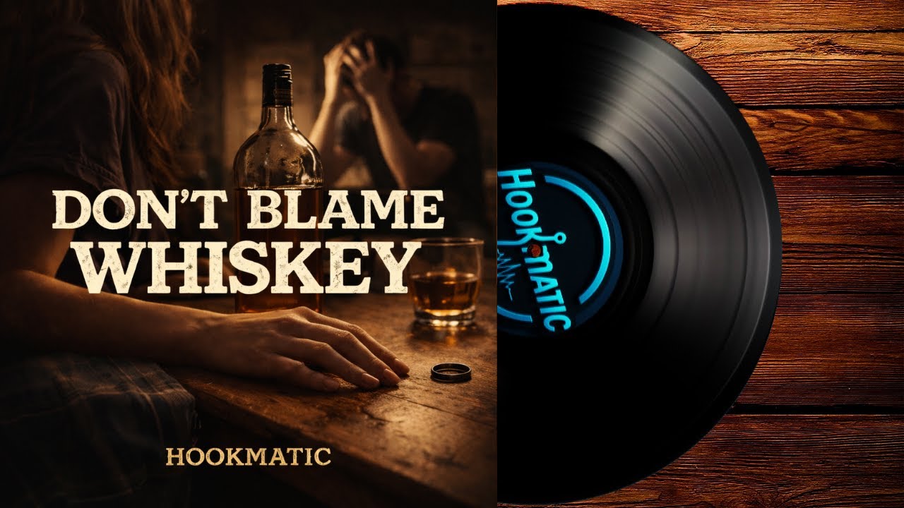 Don’t Blame Whiskey – Hookmatic | Emotional Country Song About Love, Distance & Drinking