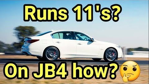 How to get your Jb4 Q50 Q60 Redsport into 11