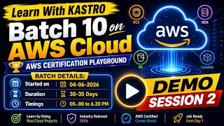 Demo Session 2 | Pre-Cloud Era, Need for Cloud, Cloud Models, AWS Global Infra | Register Now