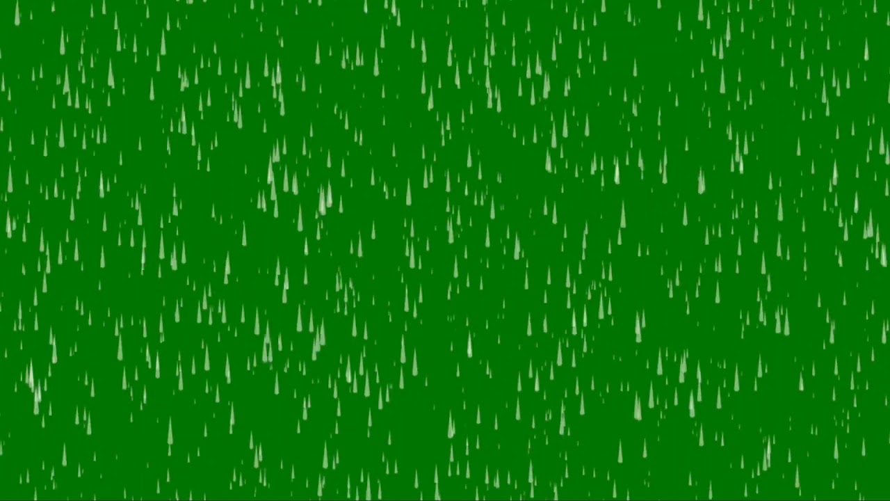 Rain effects Green Screen Copyright free - YouTube.
