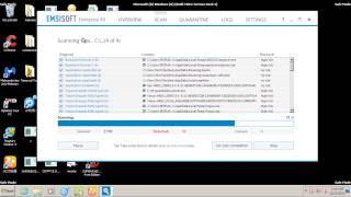 Emsisoft Emergency Kit Malware Removal Test