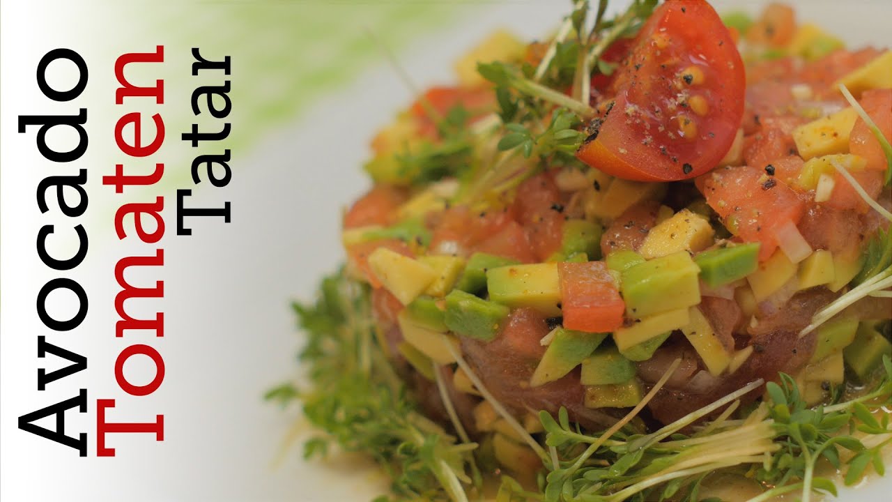 Rezept - Avocado-Tomaten-Tatar (Red Kitchen - Folge 284) - YouTube