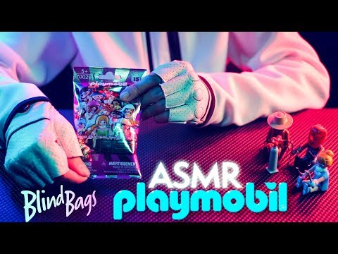 Unwrapping Crinkly PLAYMOBIL Blind Bags 😴ASMR No Talking for SLEEP
