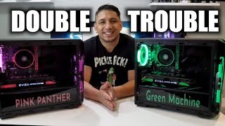 I Built 2 Custom Modded Gaming Pcs - At The Same Time