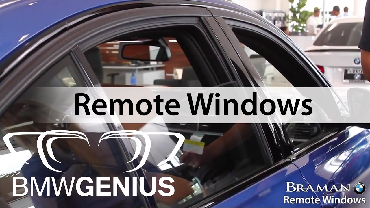 Genius HotButtons – BMW Remote Window Control - YouTube