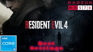 Resident Evil 4 Remake  - RX570 4GB + i5 11400F screenshot 4