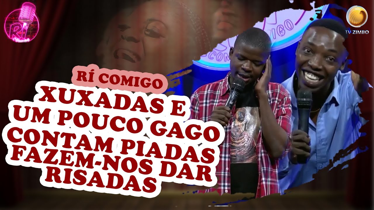 Humorista Xuxadas e Um pouco Gago gargalhada garantida   | Ri Comigo| TV ZIMBO