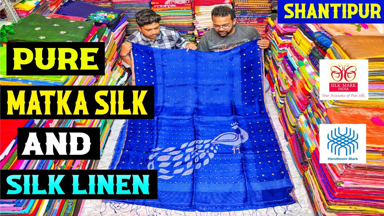 Pure Silk Linen | Pure Resham Matka | Pure Tussar Silk | Maslin Paithani | Jayshree Linen