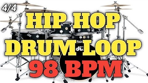 HIP HOP DRUM LOOP | 98 BPM