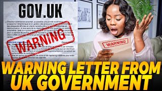 SOCIAL MEDIA COMMENT LEADS TO A  WARNING LETTER FROM THE UK GOVERNMENT