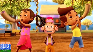 Bandar Mama Pahan Pajama, बंदर मामा पेहन पजामा Hindi Kavita by Kids Channel India