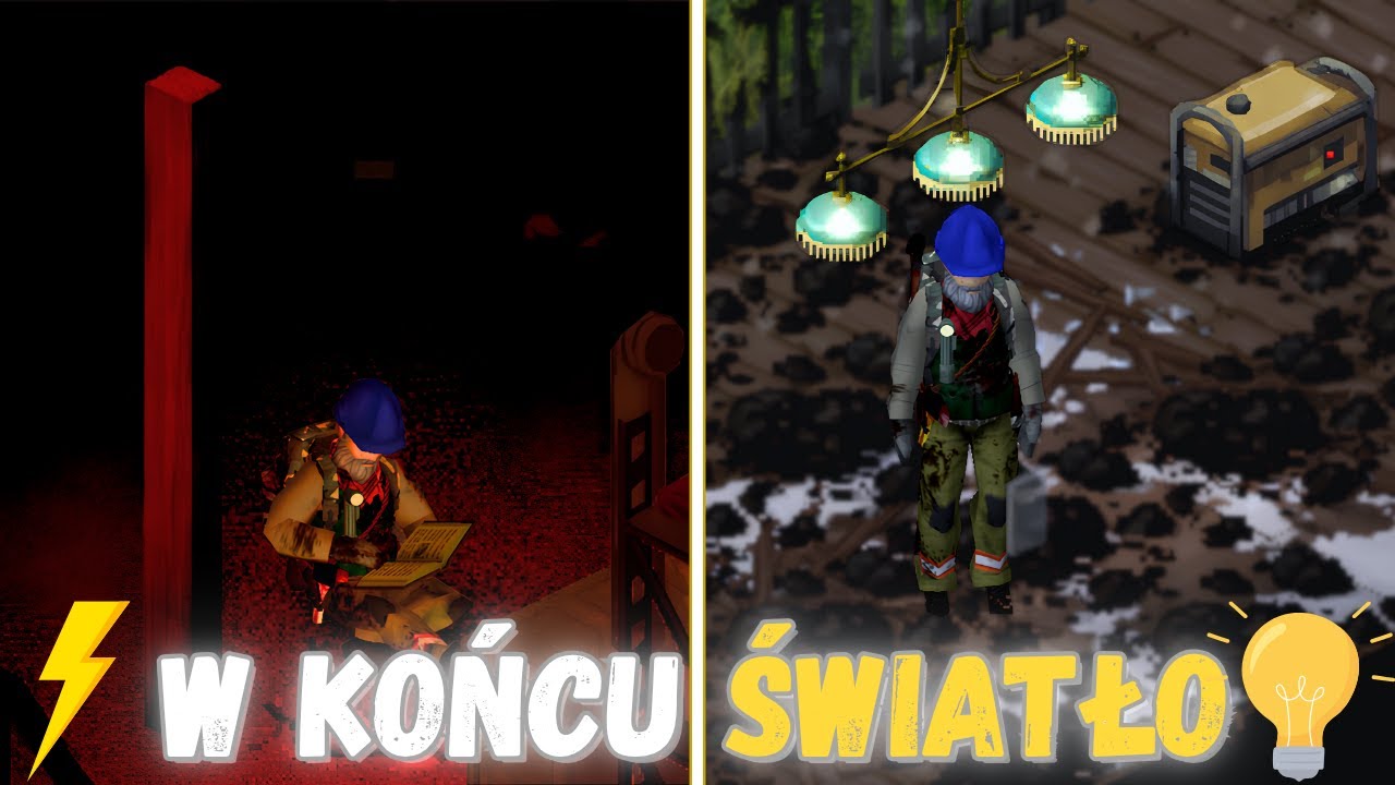 W końcu mam prąd! Moja krypta ożywa! | Project Zomboid Week One odc. 4