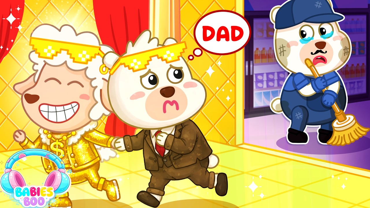 Fake Rich Bearee! Don't Lie to Your Daddy! Honesty Song | BabiesBoo Nursery Rhymes