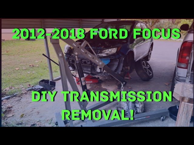 Ford Focus Transmission Removal! DIY At Home! | 2012-2018 DPS6 Powershift