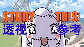 This Anime Is A Hidden Gem For Learning Perspective Drawing 想学透视这部冷门动漫超有料