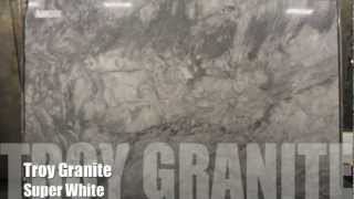 Super White Granite Countertop by Troy Granite