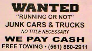 Junkyard Palm Beach Gardens 561-860-2911