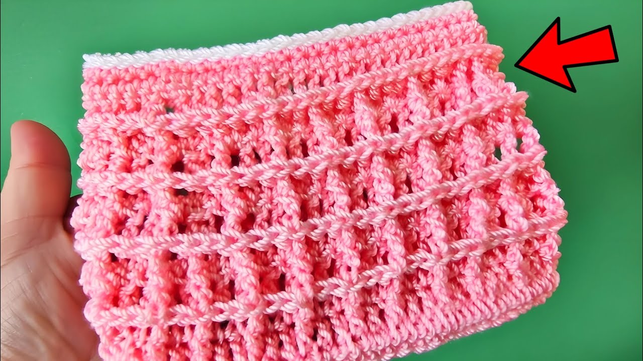 Punto WAFFLE! Aprende a tejerlo!