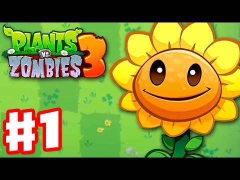 Plants vs. Zombies 3 - Gameplay Walkthrough Part 1 - Sunflower Is Back in this PvZ3 Early Test!