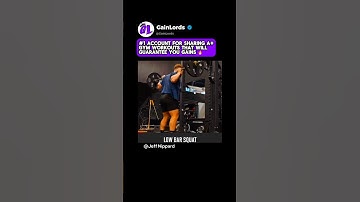 The Low Bar Squat: The Ultimate Strength Hack You’re Not Using (Yet!)