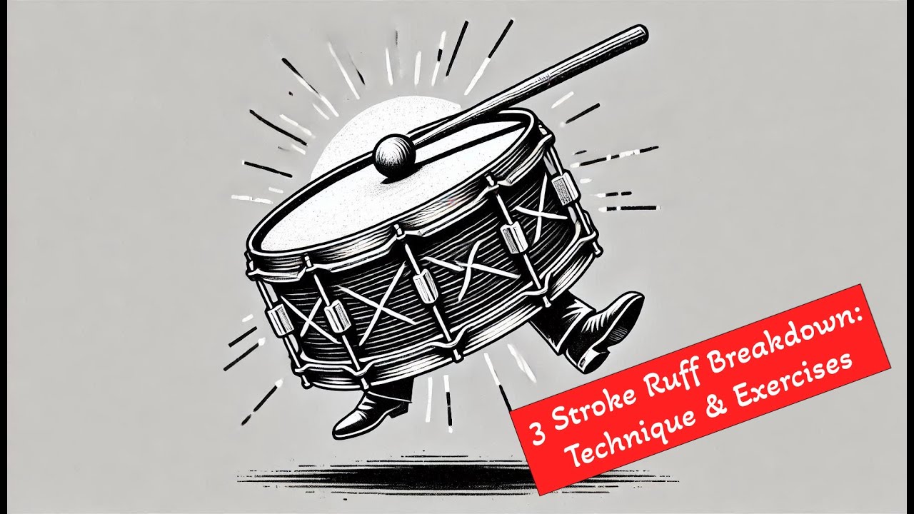 Learn the 3-Stroke Ruff - Drums Tutorial