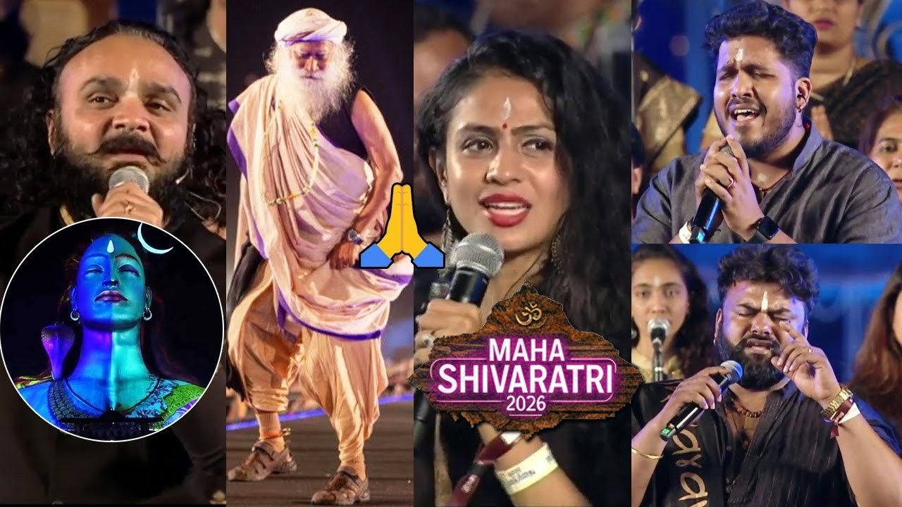 Maha Shivaratri 2026 | Parthiv Gohil Singing Live Shiva Songs with Sadhguru | Sadhguru Songs