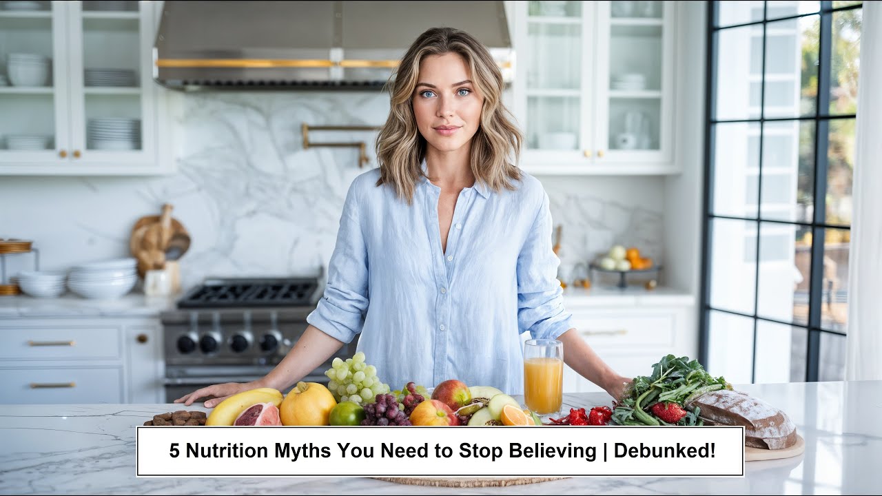 5 Nutrition Myths You Need to Stop Believing | Debunked! - YouTube