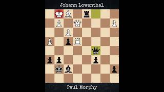 Johann Lowenthal vs Paul Morphy | London, England (1858)