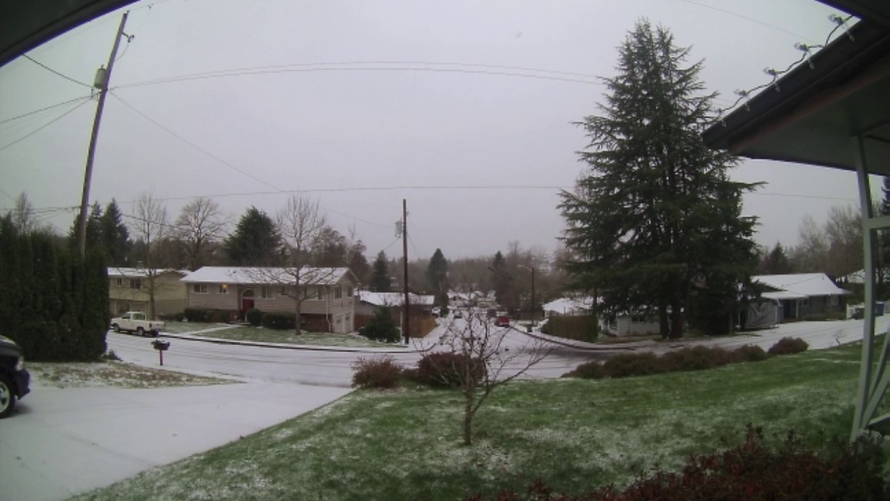 Snow Fall Time Lapse - YouTube