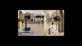 🌬️ Ventilatori Nebulizzanti Professionali | Comfort e Freschezza per Outdoor e Ho.Re.Ca.