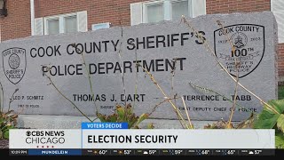 Cook County Sheriff's office prepares in case of trouble at polling places
