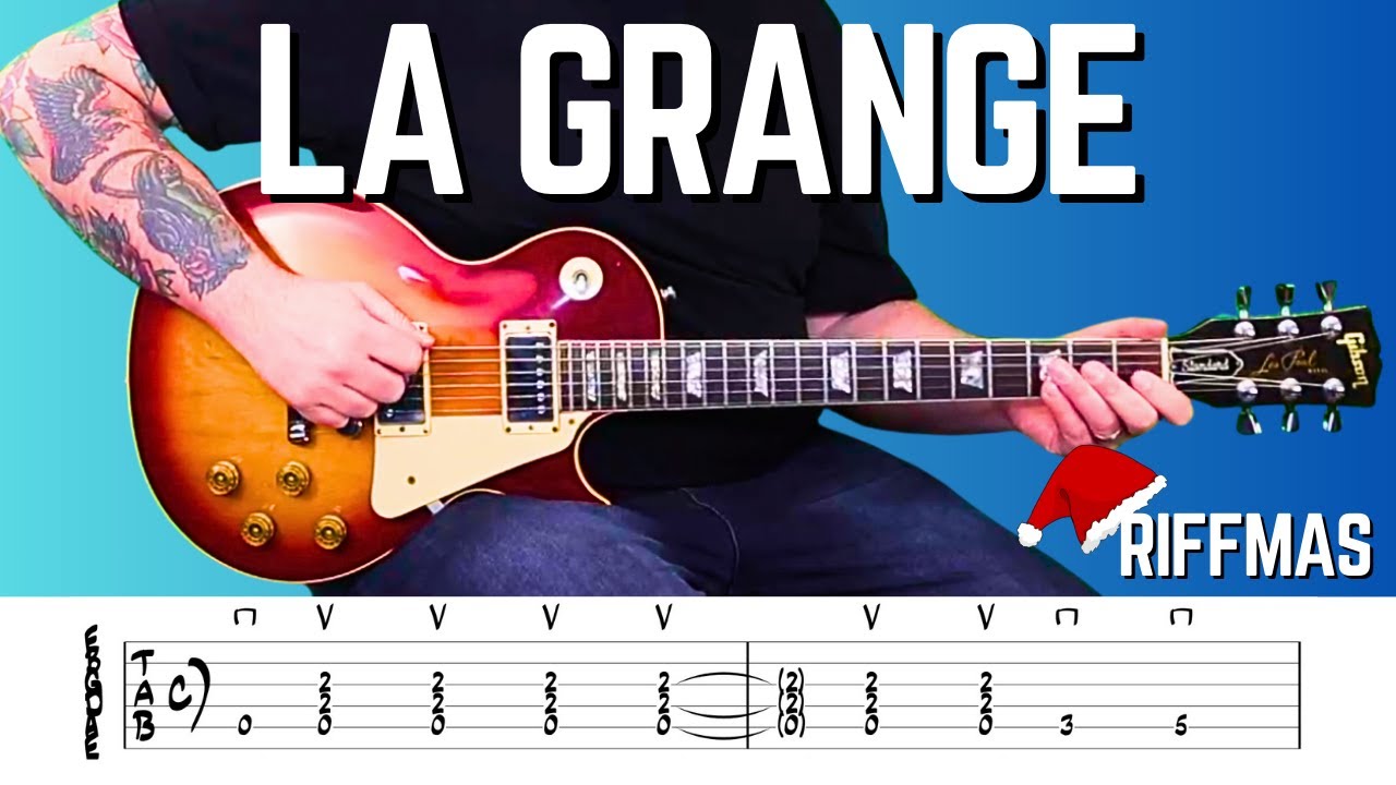How to Play La Grange by ZZ Top | Guitar Riff Lesson | FREE DOWNLOADABLE TABS!