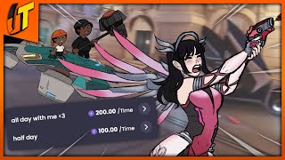 I Hire E-Girls to Carry Me in Overwatch 2 @UntamableTablez