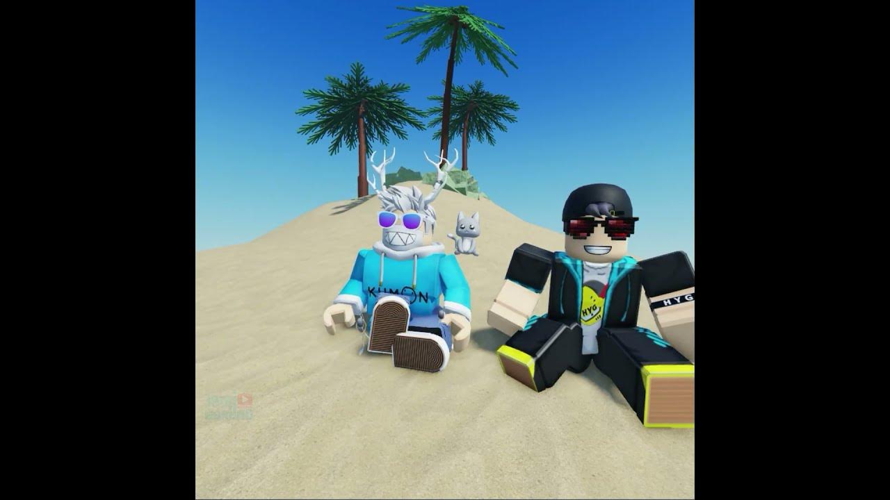 Ketemu JIN 🧞‍♂️  Ketika Terdampar Di Pulau Halu #shorts #roblox #roblox
