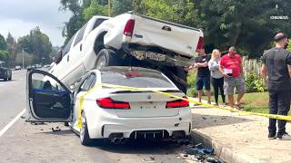 Multi-Vehicle Collision in West Hills Leads to Arrest Part 1