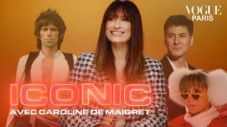 Caroline de Maigret reveals why Keith Richards is her style icon! | ICONIC | Vogue Paris