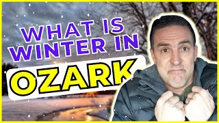 What is winter like in the Ozark