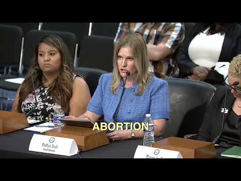 Watch this powerful testimony. These are the dangerous consequences of Republicans’ abortion bans.