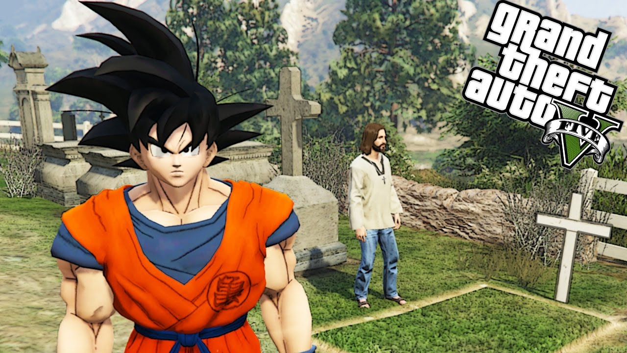 DRAGON BALL NA VIDA REAL! | GTA V (Dragon Ball Z Mod) - YouTube