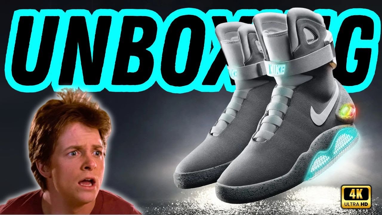 Unboxing the $40,000 Sneakers from Back to the Future - YouTube