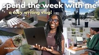 a week in the life of a full-time writer! 🌻 VLOG