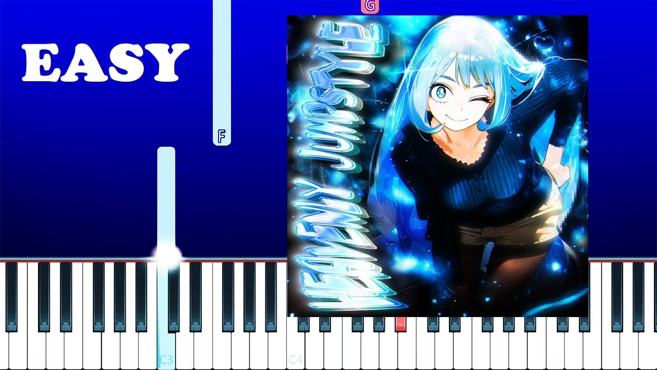 HEAVENLY JUMPSTYLE · TWXNY · Sxilwix · Innxcence (EASY Piano Tutorial)