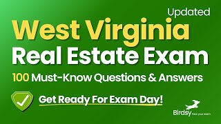 🔥 Crush Your West Virginia Real Estate Exam with This 100-Question Review!