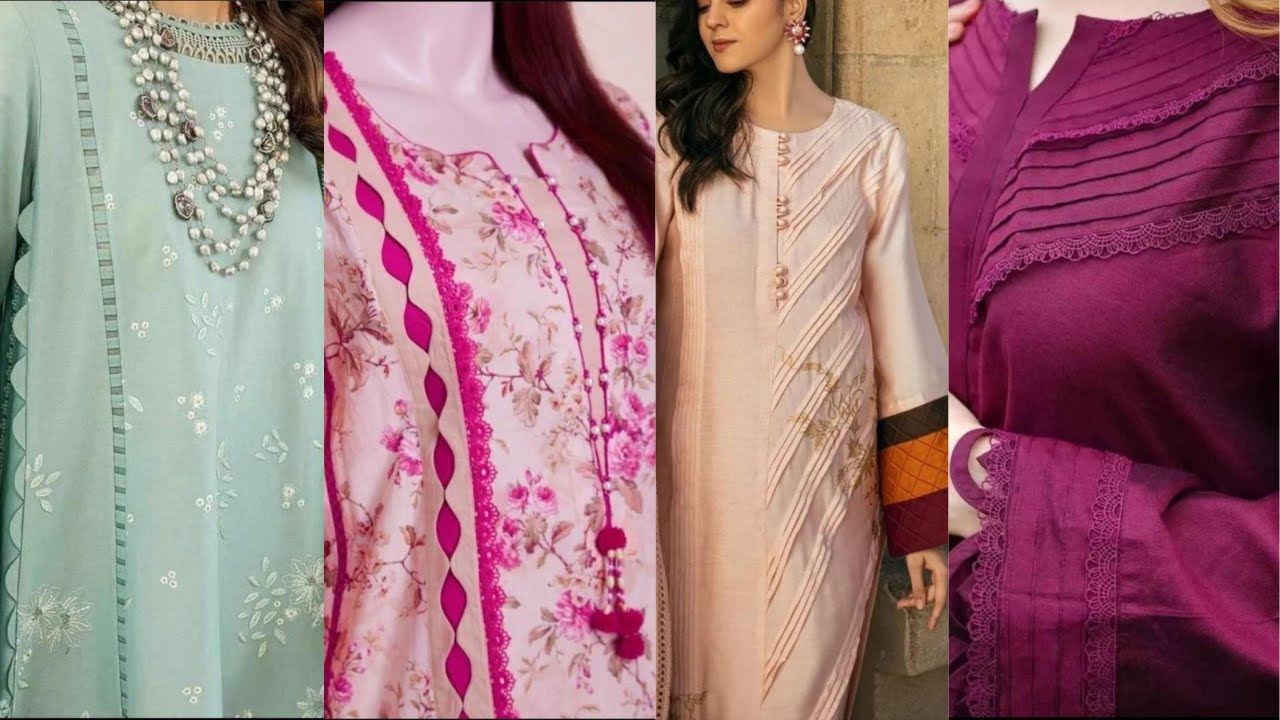 Beautiful shirt stitching Designs Casual dress designs A.S fashion