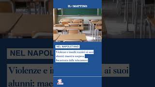 Violenze e insulti razzisti ai suoi alunni: maestra sospesa. Incastrata dalle telecamere