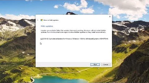 How to Prevent a Specific Windows 10 Update or Driver From Installing