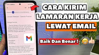 Cara Mengirim Lamaran Kerja Via Email