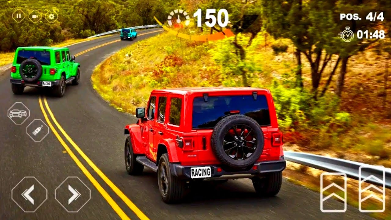 Jeep Ramp Jeep Ramp Car Racing - Car Racing 3D - Android Gameplay #cargameplay 10 ...