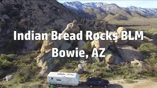 Information Indian Bread Rocks BLM Camping - Bowie, AZ - FREE CAMPING News
